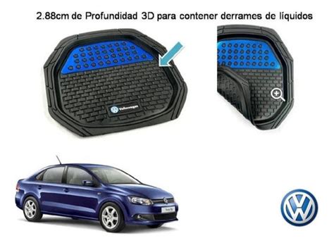 Tapetes Pz Charola D Logo Vw Vento Env O Gratis