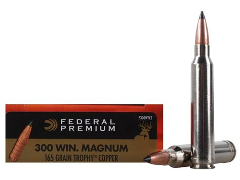 Federal Premium Vital Shok Winchester Magnum Gr Trophy Copper