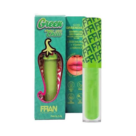 Gloss Aumento Labial GreenChilli By Franciny Ehlke MAKE MAKE ATACADO