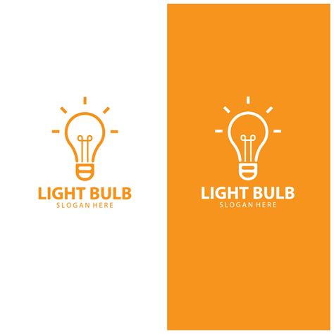 Light Bulb Logo Design 46019208 Vector Art At Vecteezy