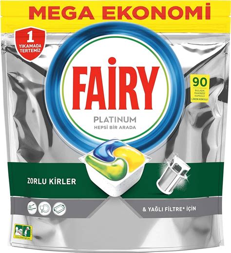 Fairy Platinum Tablet 90 ədəd Şirin Su