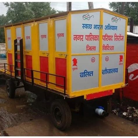 Mild Steel Mobile Toilet Van At Rs In Bhopal