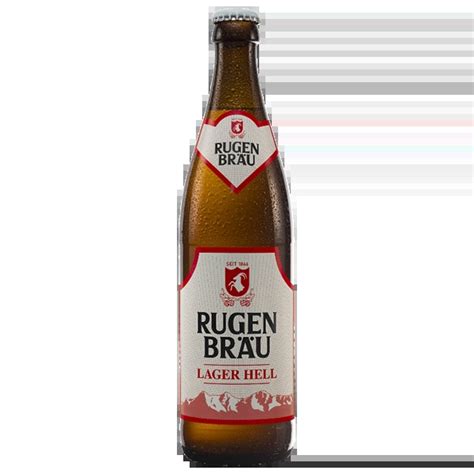 Bier Rugenbräu Lager MW Harasse à 20 Fl x 0 50 Liter Lifewater das