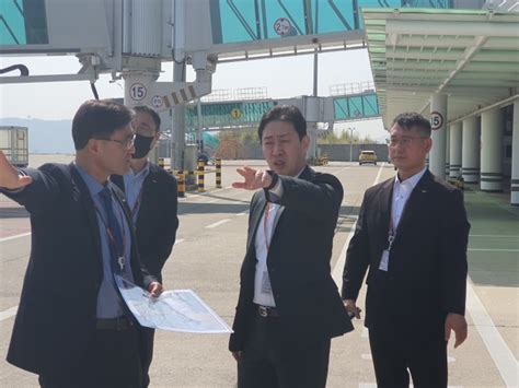 한국공항공사 윤형중 사장 정원박람회 개최전 공항 점검 네이트 뉴스