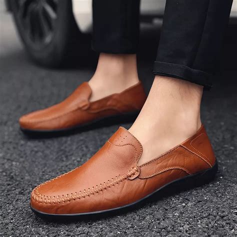 Jual Hipzo Sepatu Pria Kulit Casual Slip On Rsg Original Untuk