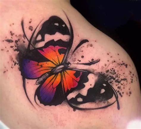 Pin By 💜tiffany Langlois On Tattoo Ideas Watercolor Butterfly Tattoo