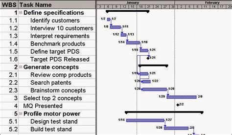 Alexandra Carter Egr 150 Wbs And Gantt Chart