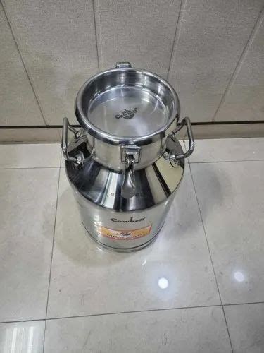 Lockable Milk Cans Liters Stainless Steel Milk Can Locking Type