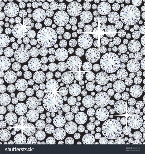 Seamless Diamond Pattern. Vector Illustration - 99538142 : Shutterstock