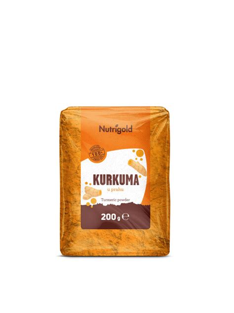 Nutrigold Kurkuma U Prahu 200g Tvornica Zdrave Hrane