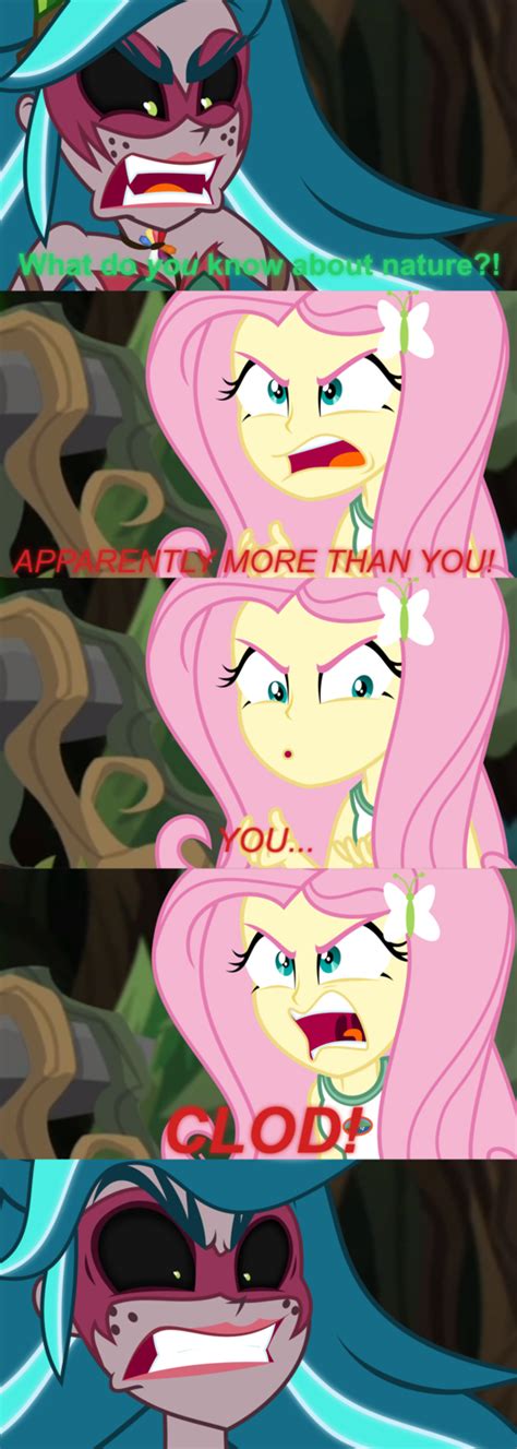 Eqg Fluttershy Is A Traitorous Clod Mlp My Little Pony Fluttershy