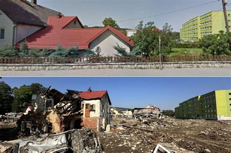 Stronie Śląskie Krajobraz po katastrofie Z tym zalane miasta mają