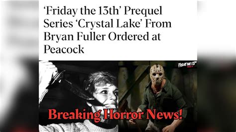 Friday The 13th Prequel Series Crystal Lake Coming To Peacock Youtube