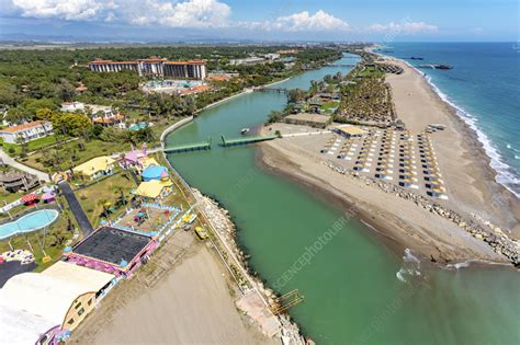 Aerial view of Belek, Antalya, Turkey - Stock Image - F039/3004 ...