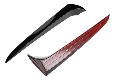 Spoiler Canard Wing Glossy Divisor Lateral Para Ventana Tra Cuotas