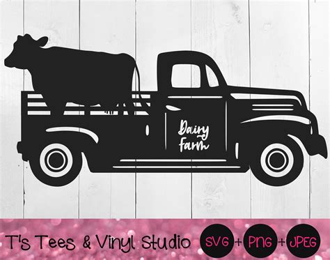 Free Silhouette Vintage Truck Svg Free Svg Png Eps Dxf File