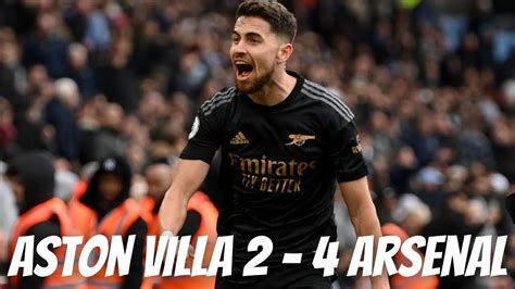 Jorginho Goal ️aston Villa Vs Arsenal🤩aston Villa Fc 2 4 Arsenal🔥