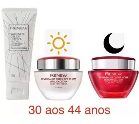 Kit Renew Reversalist Dia Noite Grátis Gel De Limpeza 30g Frete grátis