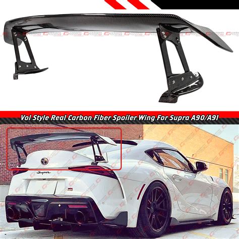 For Toyota Supra Gr A A Real Carbon Fiber Vol Style Gt