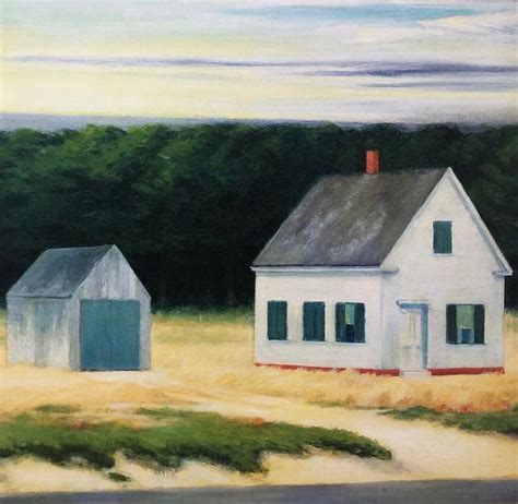 Edward Hopper October on Cape Cod Detail New | Etsy