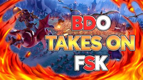 BDO DOMINATES FSK War For Zone 4 Control Insane DEEP Pushing Into