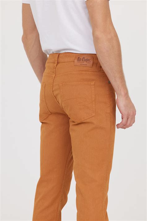 Pantalon Lc Zp Tabac Leecooper