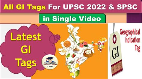 All Latest GI Tags 2022 Geographical Indication GI Tags Of India