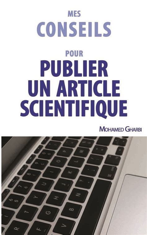 PDF Mes Conseils Pour Publier Un Article Scientifique