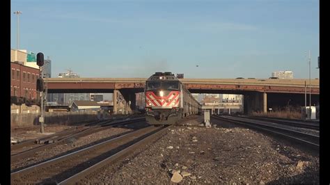 Evening Rush At BNSF Racetrack S Halsted St Chicago IL 1 23 23 YouTube