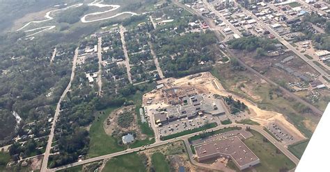 Overhead View Of Riverwoods Surgical Expansion Health