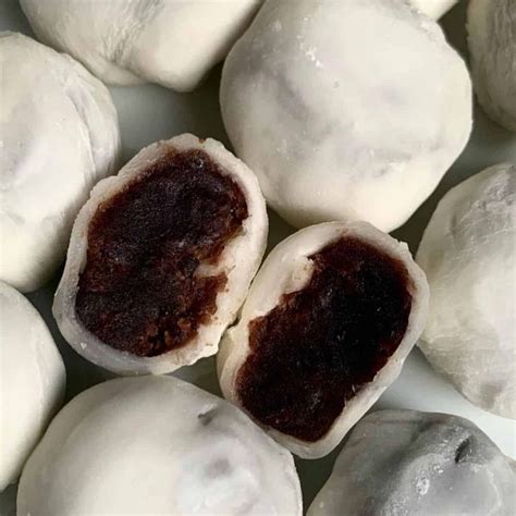 Red Bean Mochi Recipe How To Make Daifuku Honest Food Talks Recipe Mochi Recipe Red