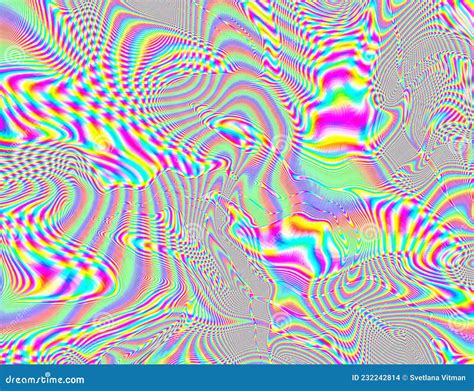 Trippy Psychedelic Rainbow Background Glitch Lsd Colorful Wallpaper 60s Abstract Hypnotic