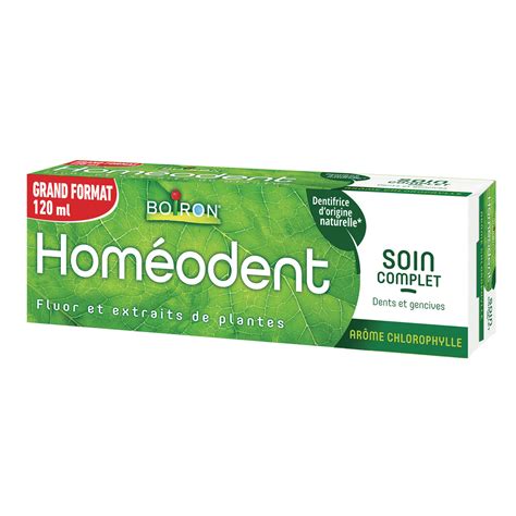 Dentifrice Soin Complet Dents Et Gencives Chlorophylle HOMEODENT Le