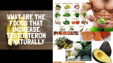 What Are The Foods That Increase Testosterone Naturally Youtube