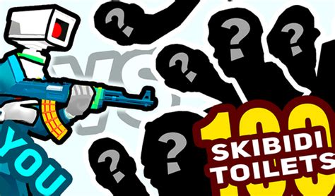 You vs 100 Skibidi Toilets (by GoGoMan) - play online for free on ...