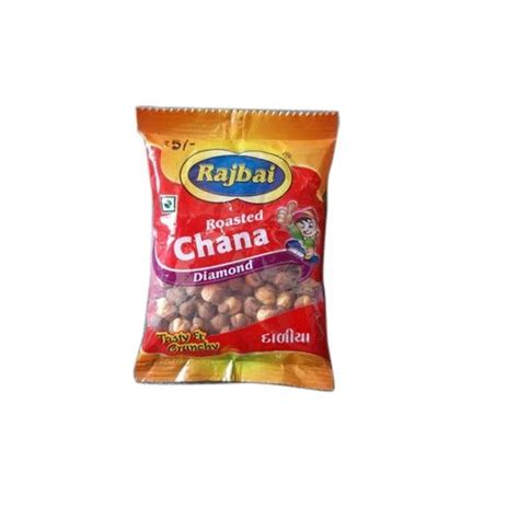 Rajbai 25 Grams Black Pepper Roasted Chana Packaging Type Packets At