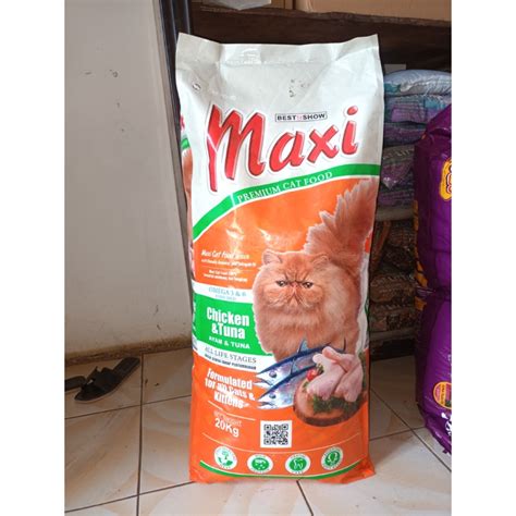 Jual Maxi Premium Cat Food Chicken Tuna 800gr 1kg Shopee Indonesia