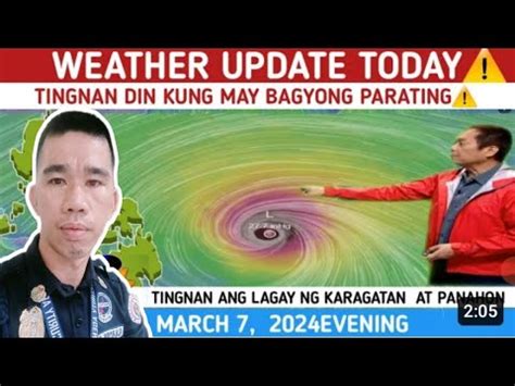 Bagyong Parating Weather Update Ngayong Gabi Gemzchannel