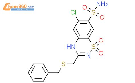 91 33 8 苄噻嗪化学式结构式分子式mol 960化工网