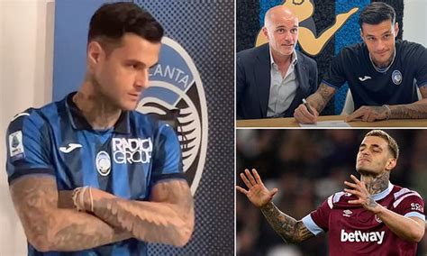 Atalanta Beat Roma And Inter Milan To Sign Gianluca Scamacca From West Ham For £27m Daily Mail