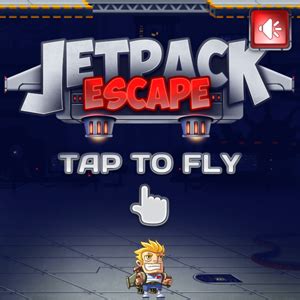 🕹️ Play Jetpack Escape Game: Free Online Vertical Flying Video Game for Kids & Adults