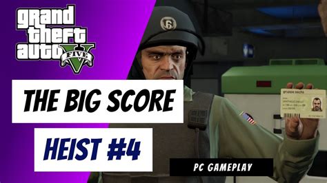 Gta The Big Score Subtle Approach Mission Youtube