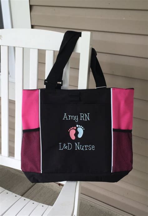 Personalized Tote Bag Nurse Physician Medical Assistant Rn Lpn Etsy