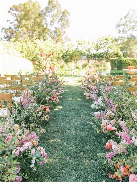 Garden Weddings Ceremony Wedding Ceremony Flowers Garden Party