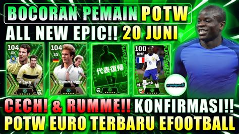 BOCORAN POTW BESOK KAMIS 20 JUNI TERBARU RUMMENIGGE CECH ALL NEW EPIC