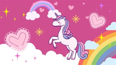 Girly Unicorn Background in Illustrator, SVG, JPG, EPS, PNG - Download | Template.net