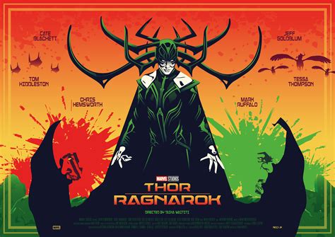 Check Out This Behance Project “thor Ragnarok Poster Art” Gallery