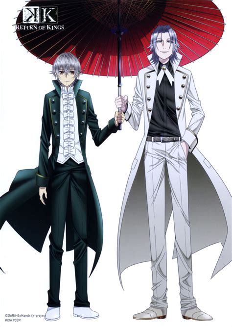 K Project Isana Yashiro And Adolf K Weismann The Silver King Kk