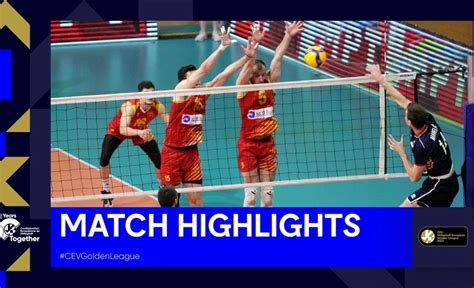 Match Highlights North Macedonia Vs Croatia I CEV Volleyball