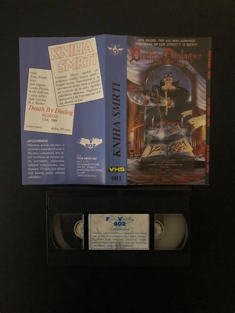 KNIHA SMRTI VHS Horor 1988 RARITA Aukro